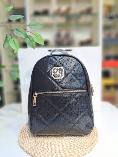 Trendy black   backpack