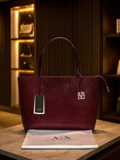 Burgandy elegant  bag