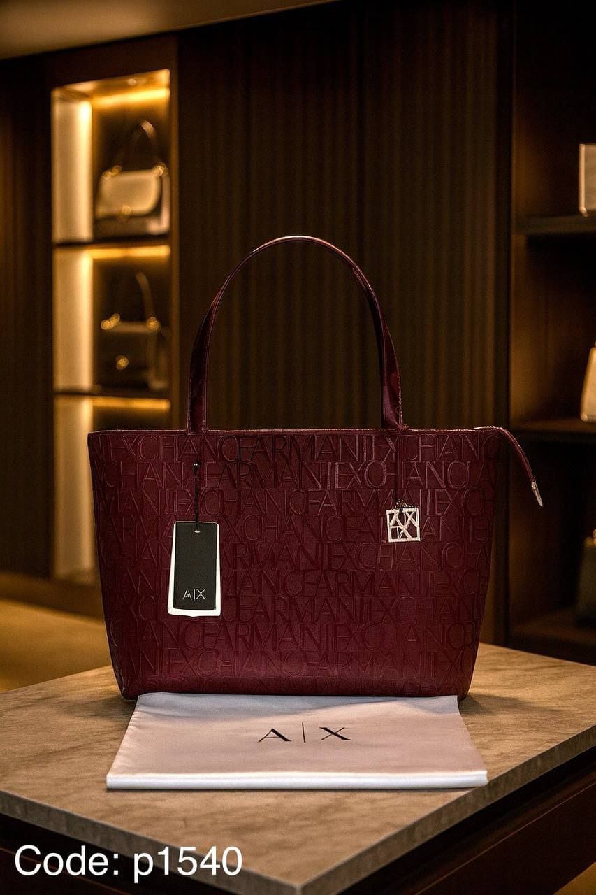 Burgandy elegant  bag