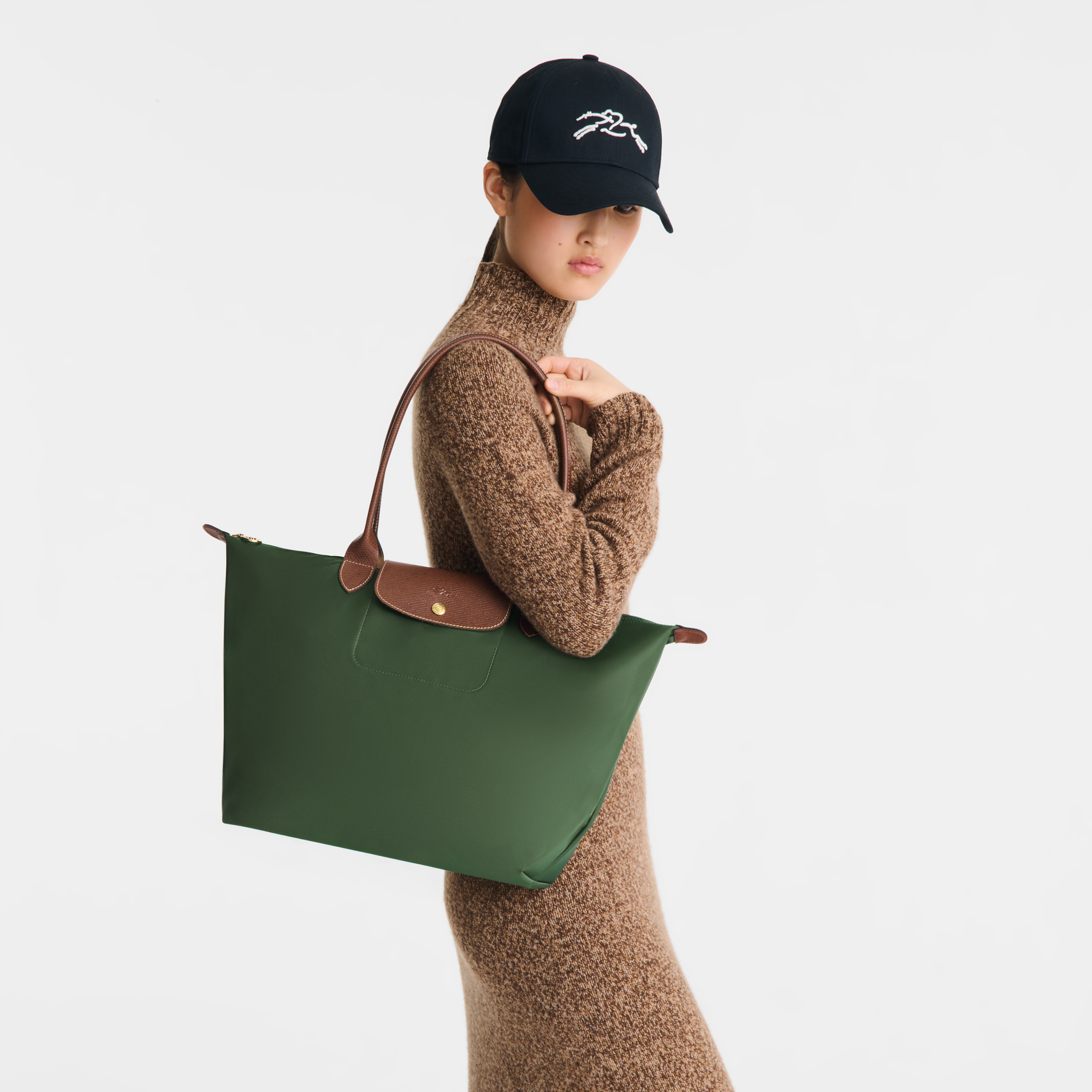 Green Le pilage bag  size meduim - Image 2