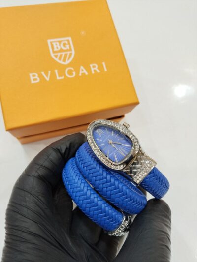 Trendy blue  watch