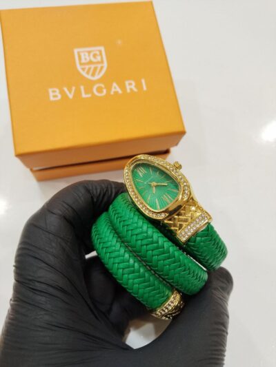Trendy green watch