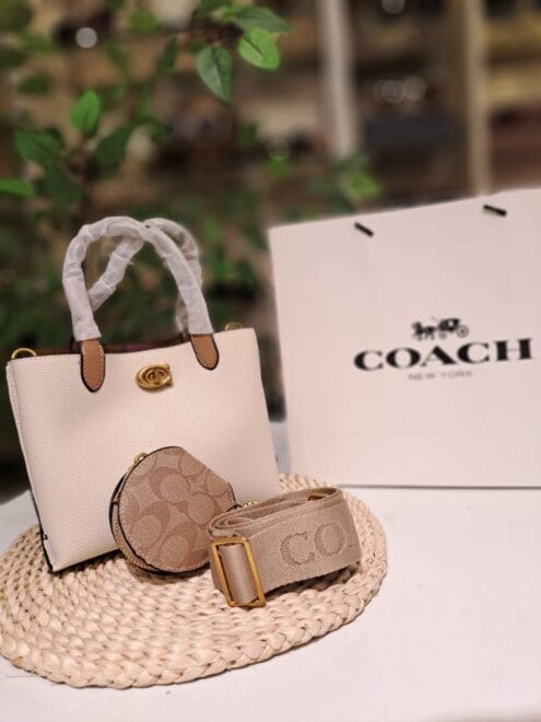 Beige C  bag size 15*20