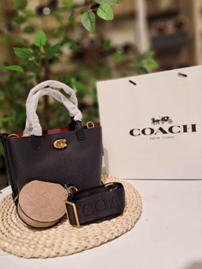 Black  C  bag size 15*20