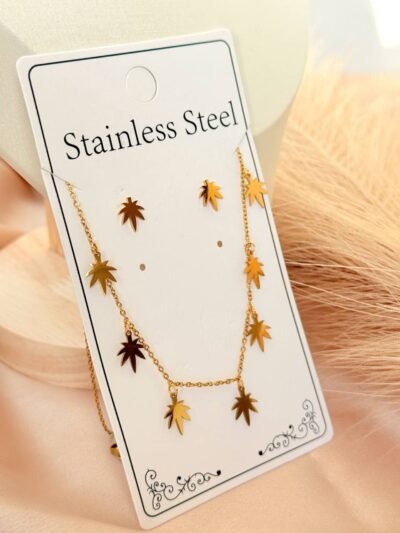 Farfasha set gold plated