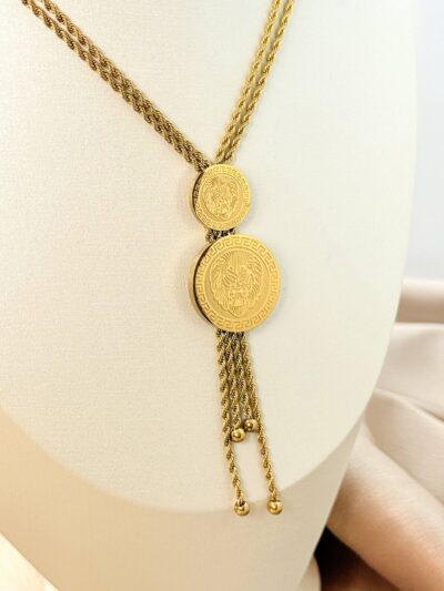 Rope Gold Plated Necklace
