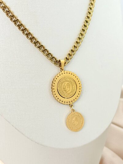 Kolye Gold Plated Necklace
