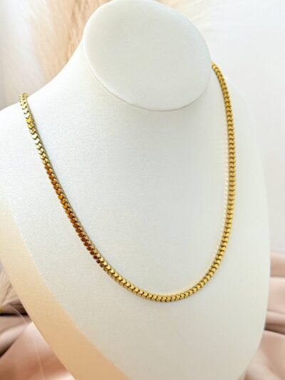 Cuban  Gold Plated Necklace
