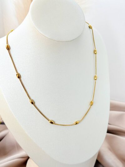 Polo Gold Plated Necklace