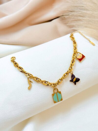 Trendy Gold Plated  Bracelet