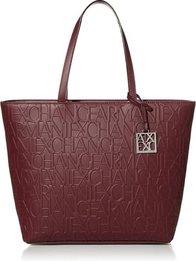 Burgundy Glowy bag size 48*27
