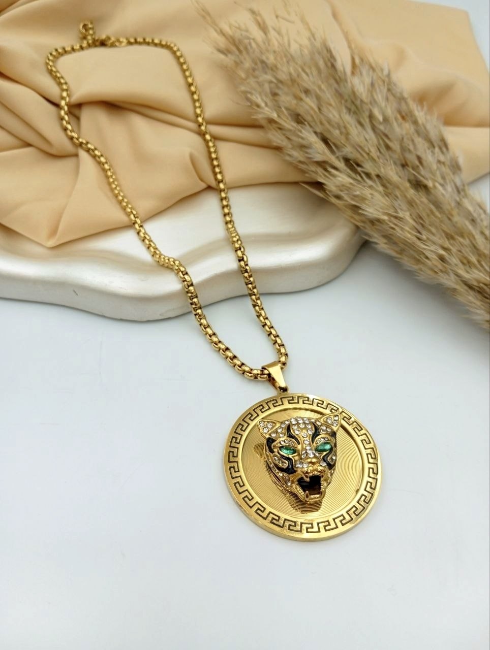 Tigersa Gold Plated Necklace