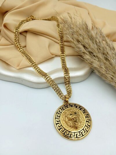 Medallion  Gold Plated Necklace