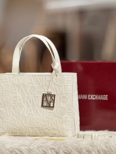 White Glowy bag size 20*23