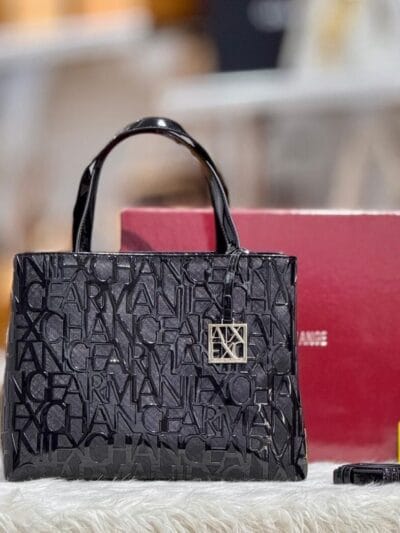 Black Glowy bag size 30*23