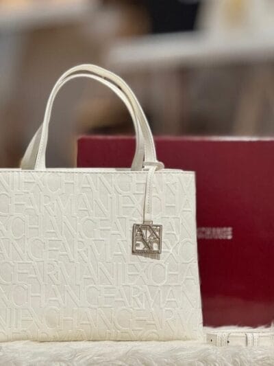 White  Glowy bag size 30*23