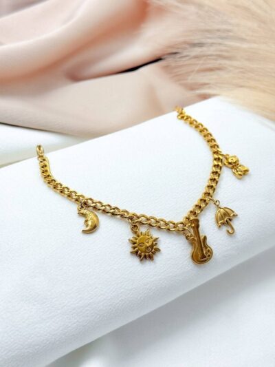 Musical Gold plated bracelet