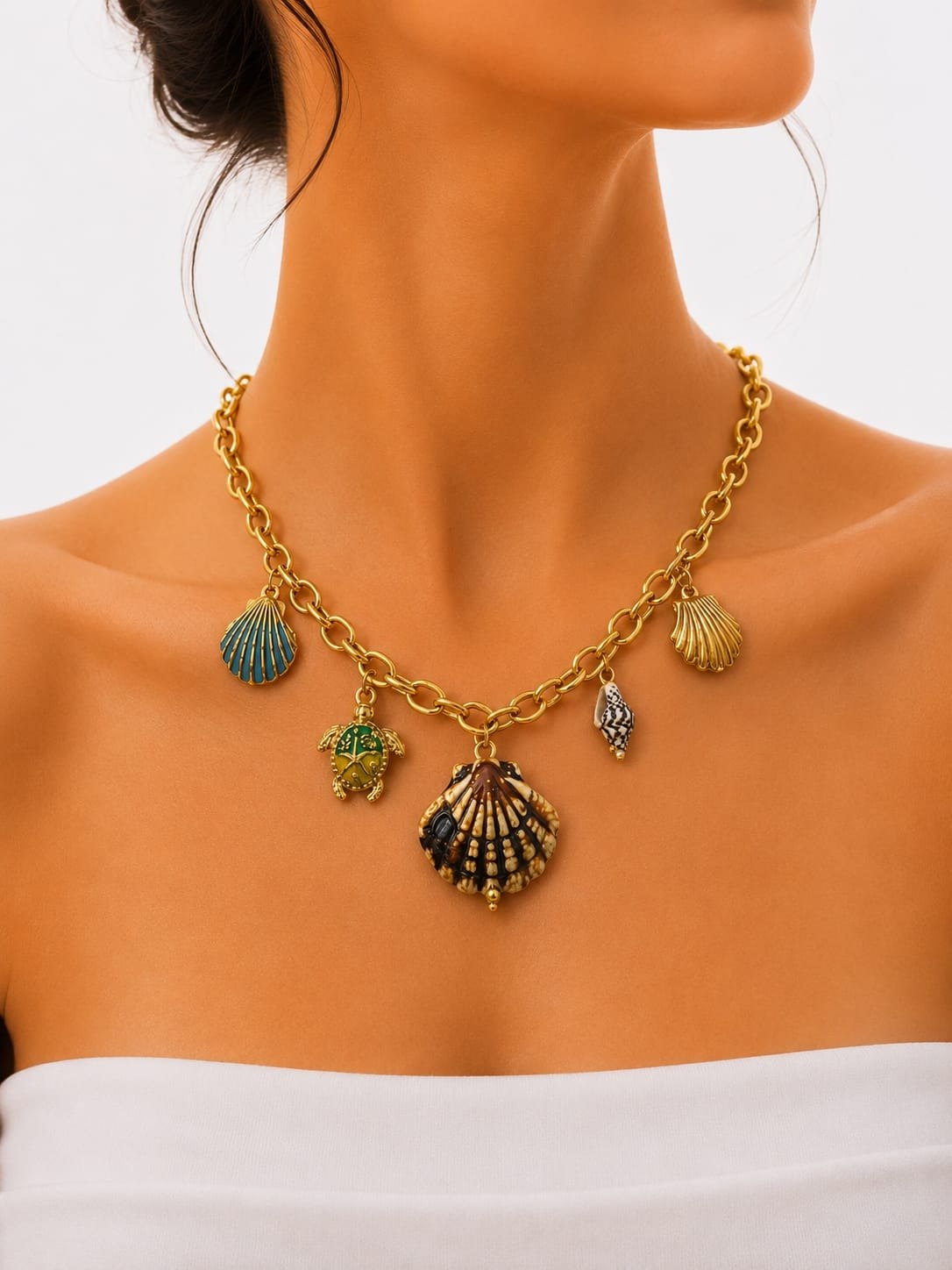 Collar Gold Plated Necklace
