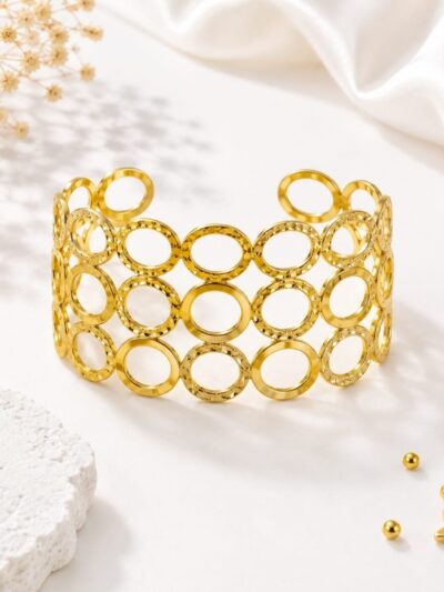 Whole gold plated bangle