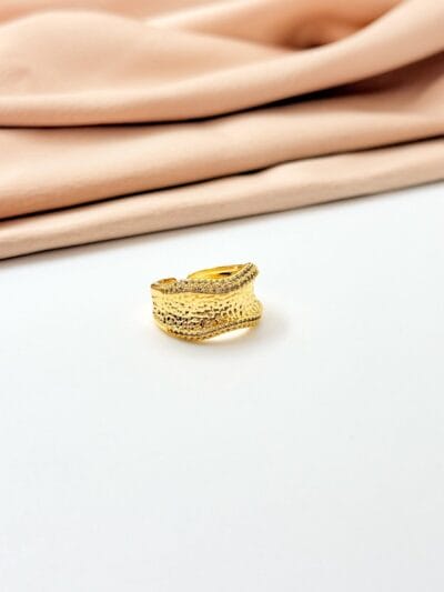 European gold plated ring