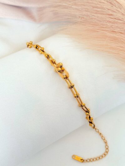 Tiff  Gold plated bracelet