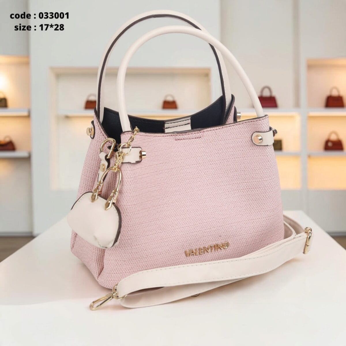 Elena Pink Bag 17*28