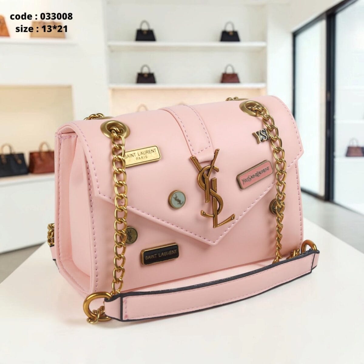 Tessa light Pink Bag 13*21