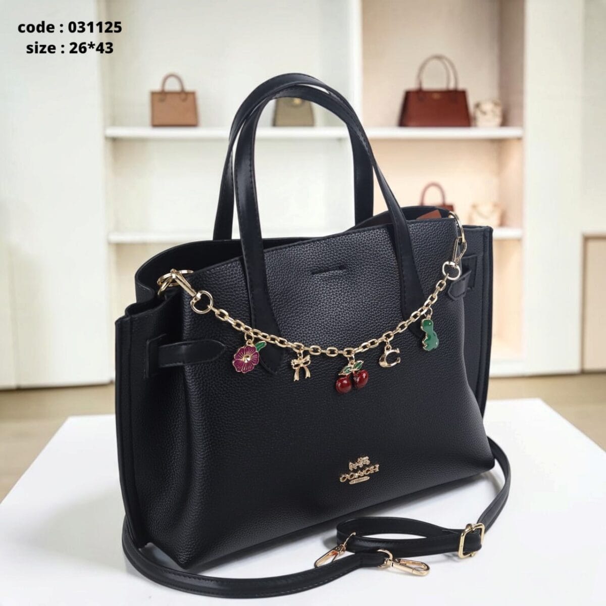 Layla Black Bag 26*43