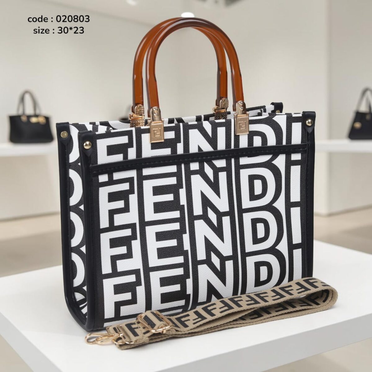 Fiona Black Bag 30*23