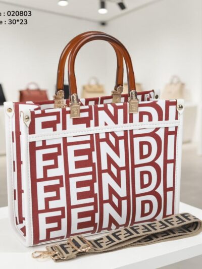 Fiona Burgandy Bag 30*23