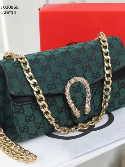 Bianca Green Bag size 26*14