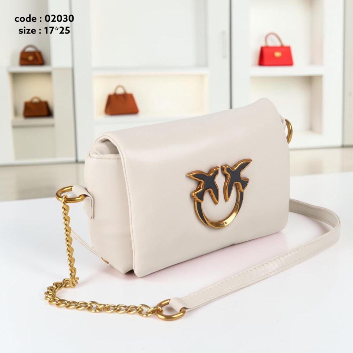 Peka White Bag size 17*25